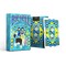 Bicycle Kawaii Dog Playing Cards – Cute Anime Husky Themed Deck with Custom Court Cards & Fluorescent UV Ink, Poker Size, Blue